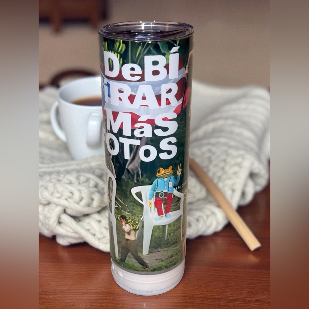 Debí‎ Tirar Más Fotos 20 oz Bluetooth Speaker Tumbler